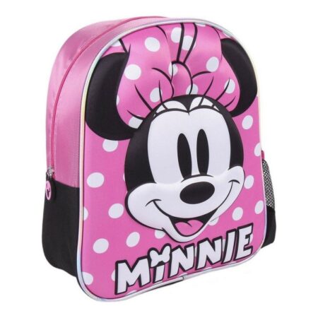 sxoliki tsanta 3d minnie mouse roz 25 x 31 x 10 cm 226866