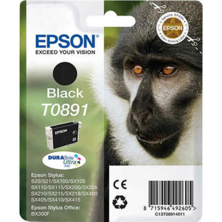 Αυθεντικό Φυσίγγιο μελάνης Epson C13T08914011 Μαύρο