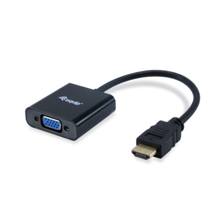 Αντάπτορας HDMI σε SVGA με Ήχο Equip 11903607 Μαύρο