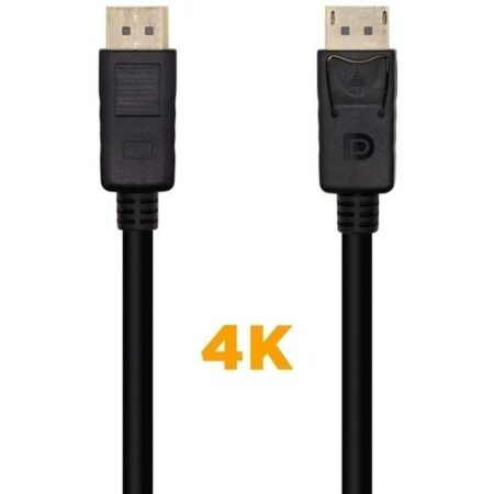 Καλώδιο DisplayPort Aisens A124-0549 Μαύρο 1,5 m