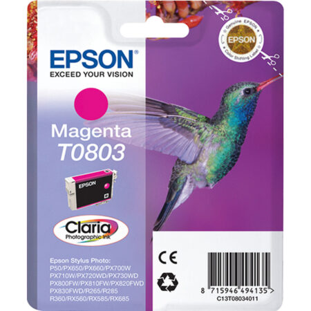 Αυθεντικό Φυσίγγιο μελάνης Epson C13T24384510 Stylus Photo R360 Mατζέντα