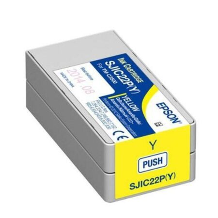 Αυθεντικό Φυσίγγιο μελάνης Epson SJIC22P(Y) Κίτρινο