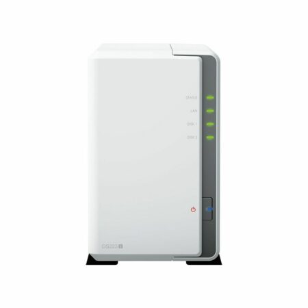 Δικτυακή συσκευή αποθήκευσης NAS Synology DS223J Quad Core Λευκό