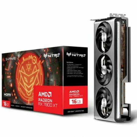 Κάρτα Γραφικών Sapphire 11330-01-20G AMD AMD RADEON RX 7800 XT 16 GB GDDR6