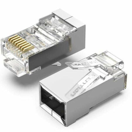 Υποδοχή RJ45 Vention IDCR0-100 Ασημί