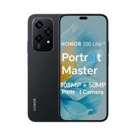 Smartphone Honor 200 Lite 6,7" 8 GB RAM 256 GB Μαύρο