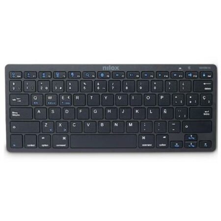 Πληκτρολόγιο Nilox NXKB01B Μαύρο Ισπανικό Qwerty