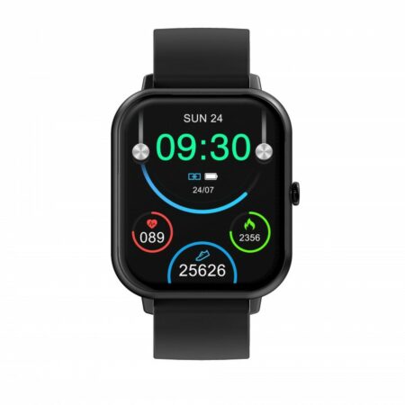 Smartwatch DCU CURVED GLASS PRO 1,83" Μαύρο