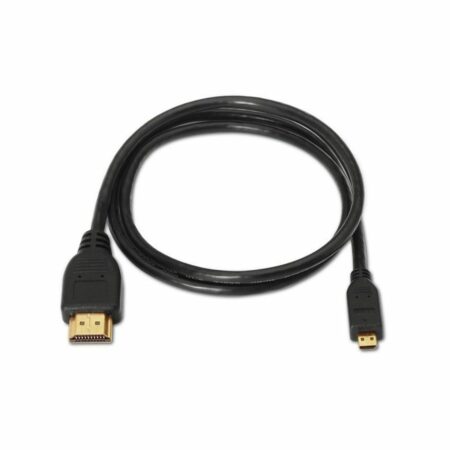 Καλώδιο HDMI Aisens A119-0116 80 cm Μαύρο