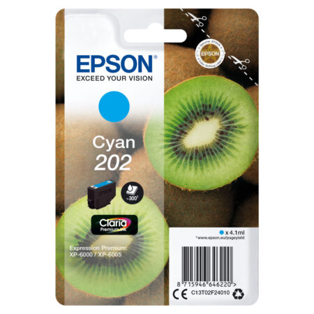 Αυθεντικό Φυσίγγιο μελάνης Epson EP64622 (4,1 ml) Κυανό