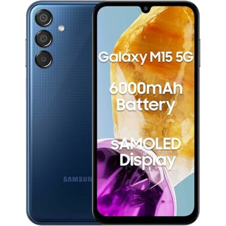 Smartphone Samsung SM-M156BDBUEUE 6,5" 4 GB RAM 128 GB Μπλε